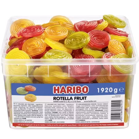 Haribo Rotella Fruit 1,92kg