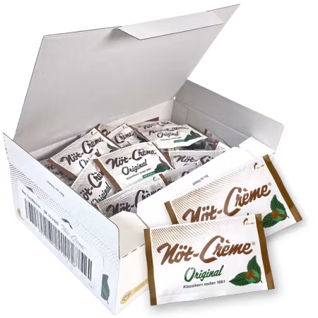 Nöt-Créme Displaylåda 108-pack