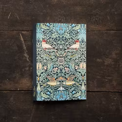 Anteckningsbok A5- grön Strawberry Thief