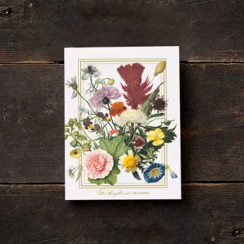 Anteckningsbok A5– Flower Garden