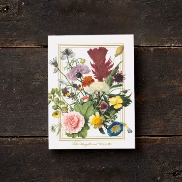 Anteckningsbok A5– Flower Garden