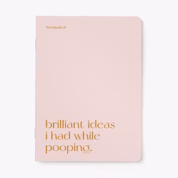 Anteckningsbok A5-Brilliant Pooping