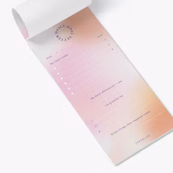 Anteckningsblock -Dagens tankar