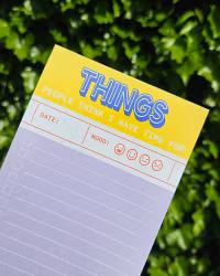 Anteckningsblock-Things