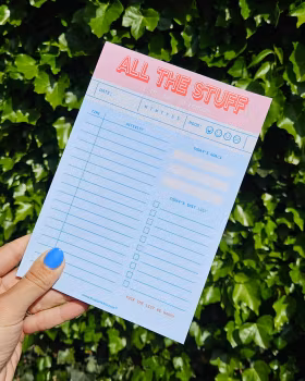 Anteckningsblock A5-All the stuff