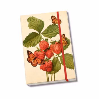 Anteckningsbok A5-Jordgubb