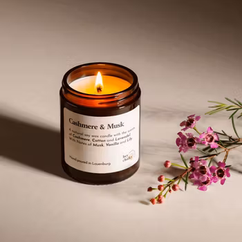 Doftljus-Cashmere & Musk