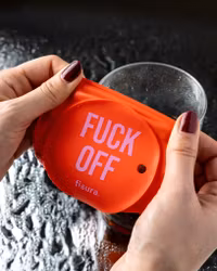 Dryckesskydd – F*ck off