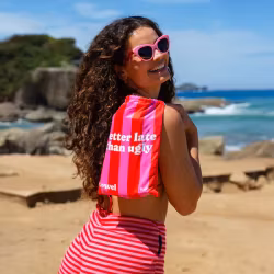 Strandhandduk – Better Late Than Ugly