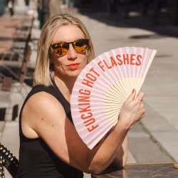 Handfläkt – F*cking Hot Flashes