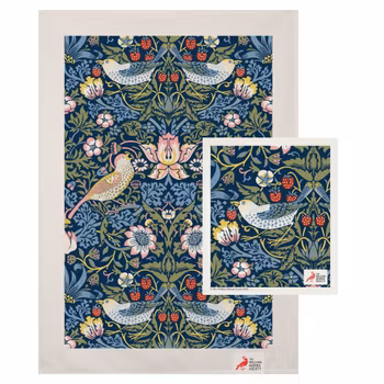 Kökshandduk & disktrasa Strawberry Thief