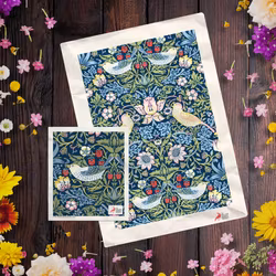 Kökshandduk & disktrasa Strawberry Thief