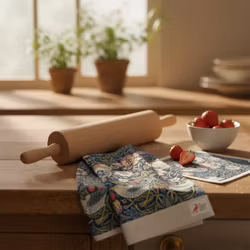 Kökshandduk & disktrasa Strawberry Thief