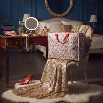 Jumboväska-Blomster