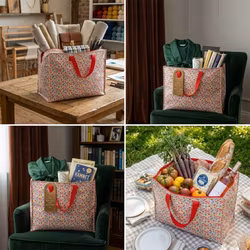 Jumboväska-Blomster