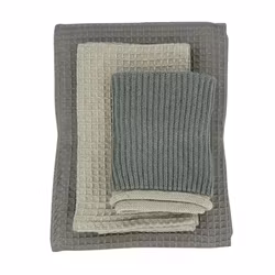 Kökshandduk och kökstrasor 3-pack-Grön