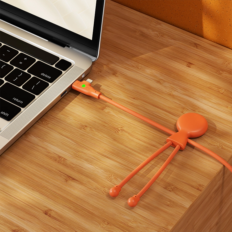 Laddkabel-Mr Bio allt-i-ett orange