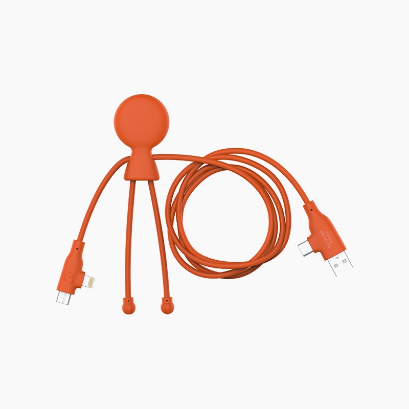 Laddkabel-Mr Bio allt-i-ett orange