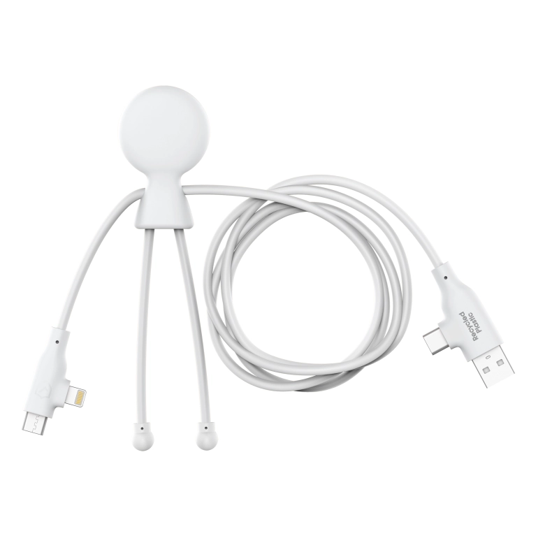 Laddkabel-Mr Bio allt-i-ett vit