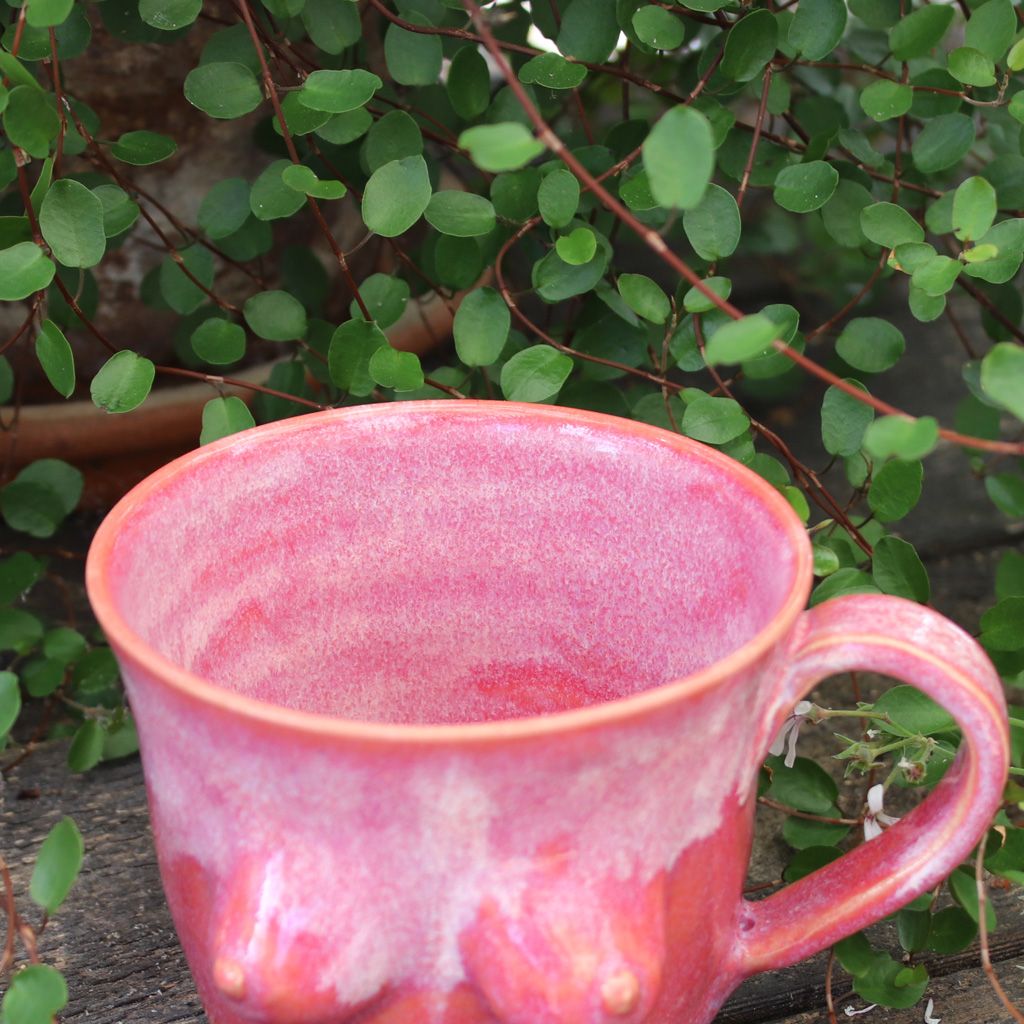 Bröstkoppen, rosa