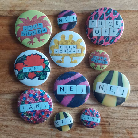 PIN stor - ALWAYS TIME FOR FIKA