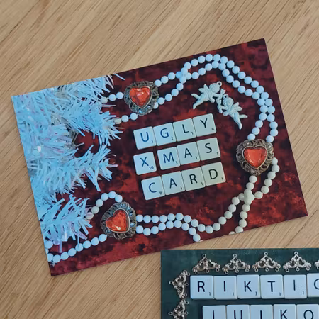 JULKORT "Ugly xmas card" A6