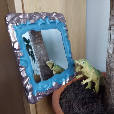 SPEGEL (blå/brons 1)