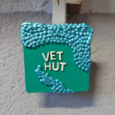 MINITAVLA - "Vet hut"