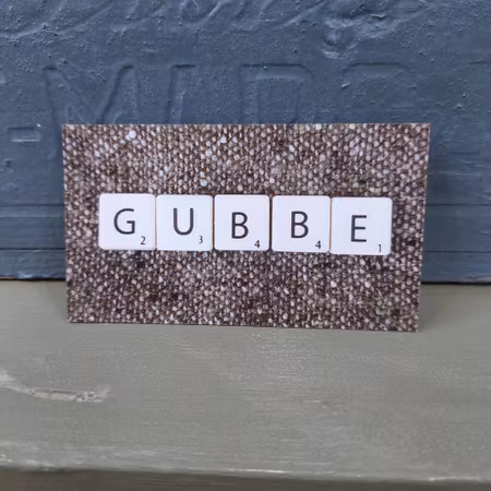 Kylskåpsmagnet - "Gubbe"