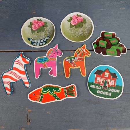 Klistermärken - TURISTIGA PAKETET!