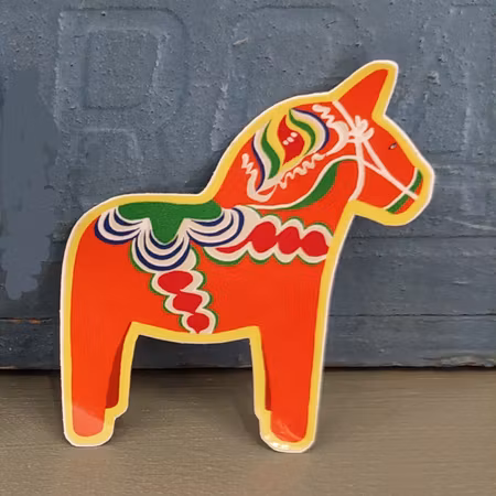 Klistermärke - DALAHÄST KLASSISK