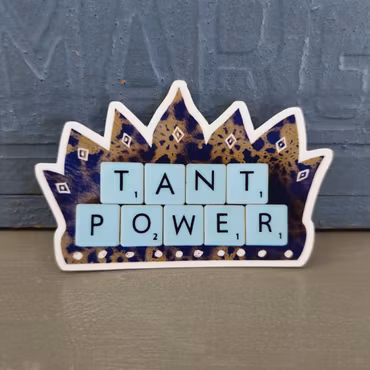 Klistermärke - TANT POWER