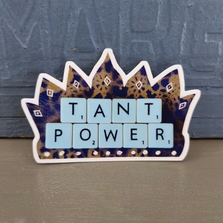 Klistermärke - TANT POWER