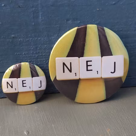 PIN - NEJ (Gulsvart)