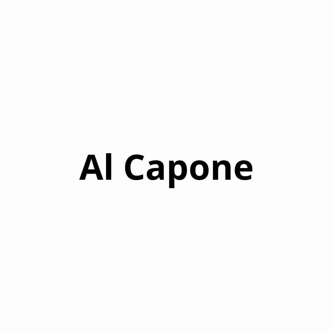 Al Capone - Snus på nett - dinsnus.no