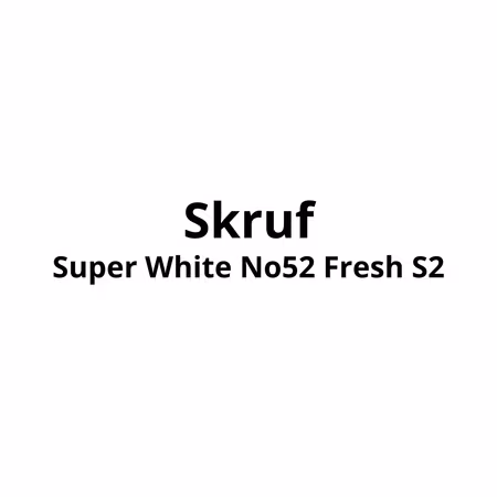 Skruf Super White No52 Fresh S2 | 10stk