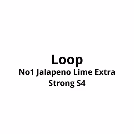 Loop No1 Jalapeno Lime Extra Strong S4 | 10stk