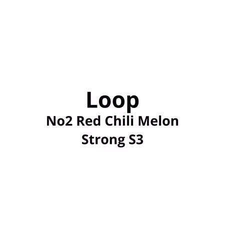 Loop No2 Red Chili Melon Strong S3 | 10stk