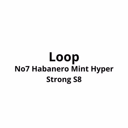 Loop No7 Habanero Mint Hyper Strong S8 | 10stk