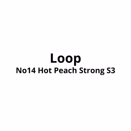 Loop No14 Hot Peach Strong S3 | 10stk
