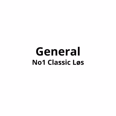 General No1 Classic Løs | 10stk