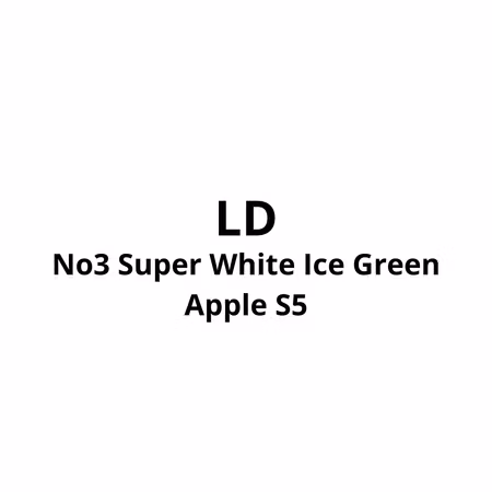 LD No3 Icy Green Apple S5 Super White | 10stk