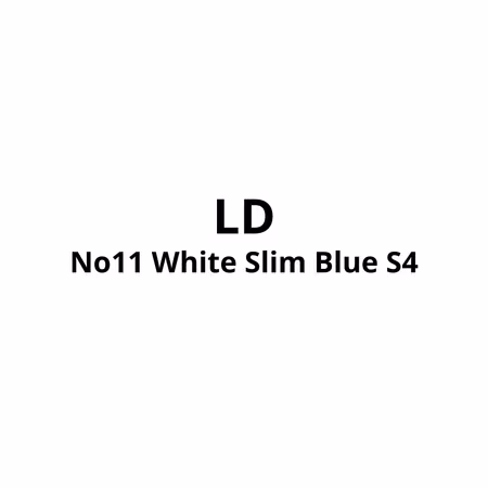 LD No11 White Slim Blue S4 15g | 10stk