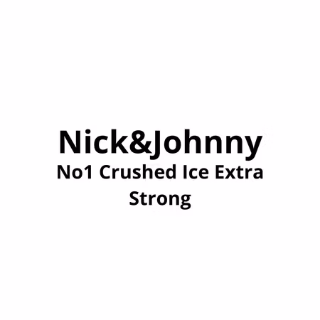 Nick and Johnny No1 Crushed Ice Extra Strong | 10stk