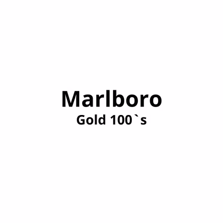 Marlboro Gold 100s 20pk x 10 stk