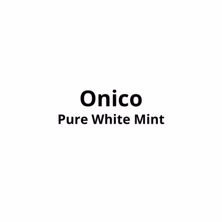 Onico Pure White Mint | 10 stk