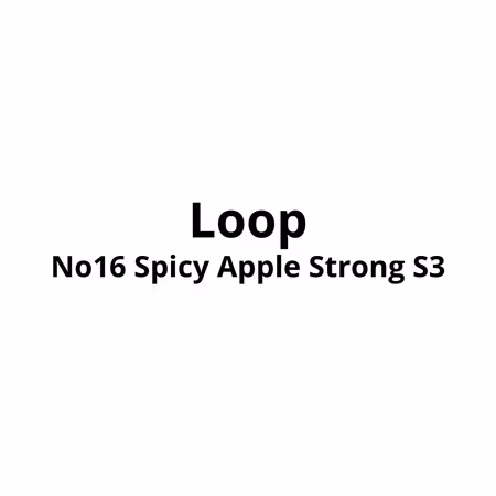 Loop No16 Spicy Apple Strong S3 - 10stk