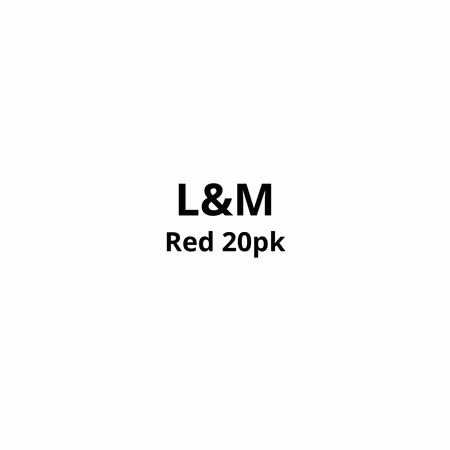 L&M Red 20pk – Kartong 10 × 20 sigaretter