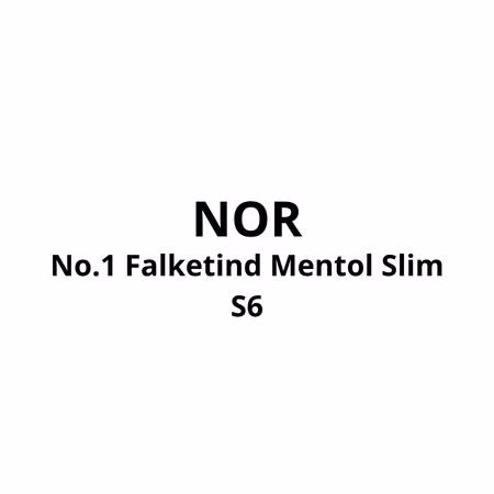 NOR No.1 Falketind Mentol Slim S6  - 10stk