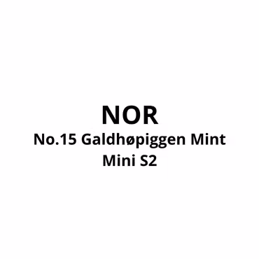 NOR No.15 Galdhøpiggen Mint Mini S2 - 10stk
